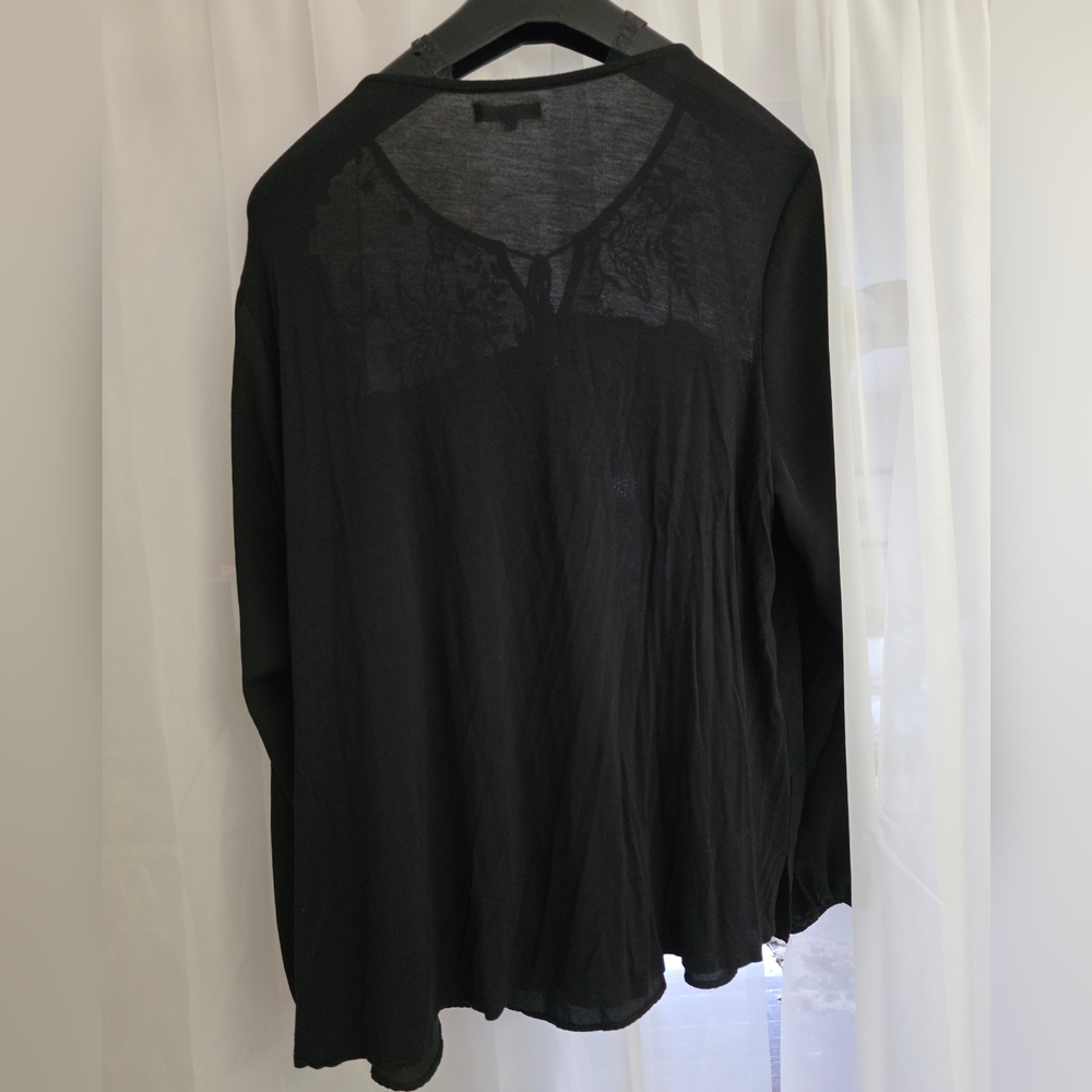 Maurices Black Sheer Blouse - Picture 8 of 11